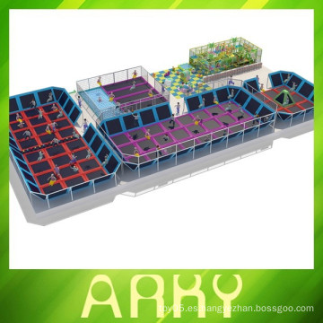 2014 nuevo diseño gimnasia combinación trampolín